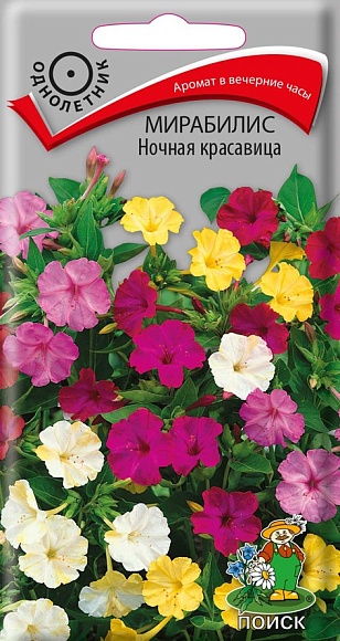 Семена цветов, Мирабилис ялапа Ночная красавица, 2,5 гр, Поиск