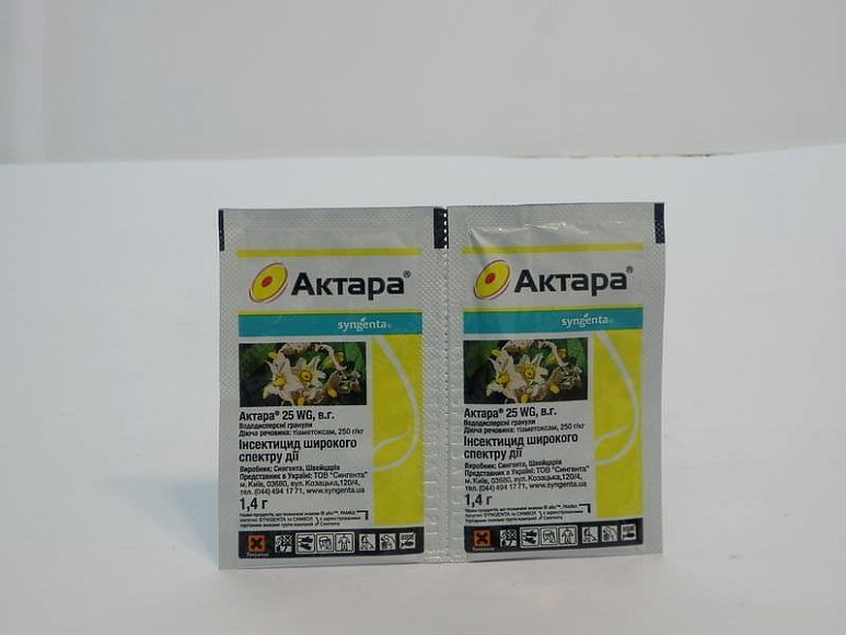 Инсектицид Актара, 1,4 гр