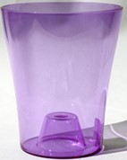Кашпо орхидейное Тиса 1,2л d 12,5 h 16 фиолетовый